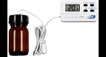 TFA Dostmann 31.1049.02.K Koelkast- en vriezerthermometer Kalibratie (ISO) Kabelsensor