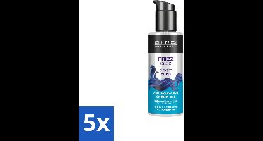 5 x John Frieda – Haarolie – Dream Curls Curl Nourishing Crème Oil – Krulverzorging – 100 ml - Voordeelverpakking - 5 stuks