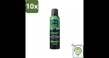 10 x Kneipp – Men Nature Feeling – Douche Foam – Frisse Dennengeur – 200 ml - Grootverpakking - Vaatwasstrips - Douche Foam - Natuurlijke Douche - Verkwikkende Douche - Scheerschuim - Huid Verzorging