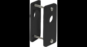 Patentrozet aluminium - Zwart