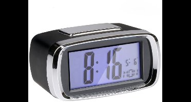 Grundig Digitale Wekker met Kalenderfunctie – Digitale Klok met Groot Verlicht Display – Snoozefunctie – Alarmklok 12/24H – Compact Alarm Klok voor Slaapkamer of Kantoor