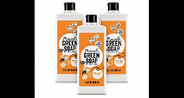 3 x Marcel's Green Soap - Allesreiniger - Sinaasappel & Jasmijn - Natuurlijk & effectief - 750 ml - Voordeelverpakking - 3 stuks