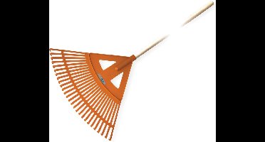 Bradas bladhark Quick Fit met houten steel, 27 tanden