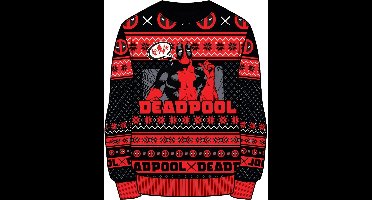 Deadpool Show Off Heren Christmas jumper - meerkleurig - M