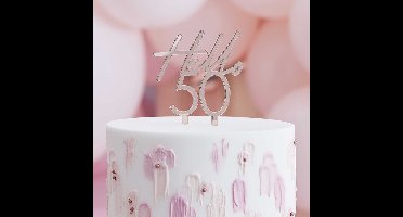 Ginger Ray - Ginger Ray - Mix it Up - Cake topper Hello 50