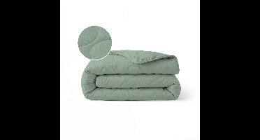 Zelesta Special Mousseline Zomerdekbed - Eucalyptusgroen 140x200cm