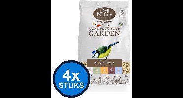 4x Deli Nature - Greenline peanut pieces 850gr