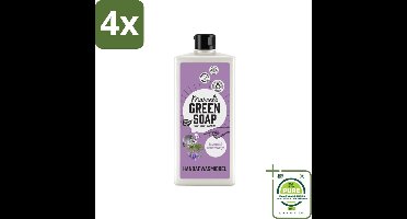 Marcel's Green Soap - Afwasmiddel - Lavendel & Rosemarijn - Voor dagelijks gebruik - 500 ml - Voordeelverpakking - 4 stuks - Afwasmiddel - Biologisch afbreekbaar