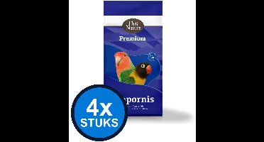 4x Deli Nature - Premium agapornide 1kg - Vogelvoer - 1 kg