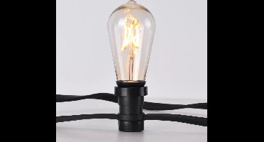 Prikkabel set met 3,5W filament lampen Ø60: optie dimbaar