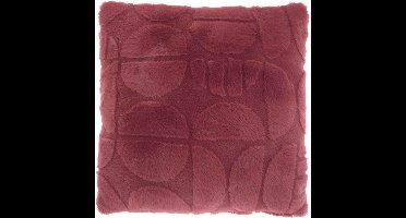 Unique Living - Kussenhoes Milan Marsala -45x45cm