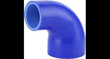 KARZO - 90 graden elleboogverloopstuk siliconen slang 4-laags 2 inch tot 3 inch inlaat intercooler slangbuis .