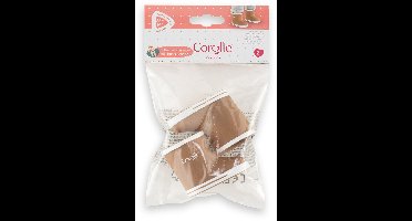 Corolle poppen regenlaarzen bruin - poppenaccessoire 36cm.