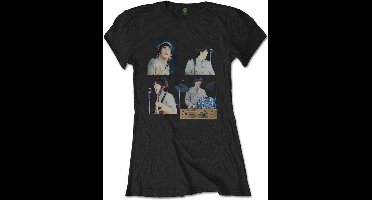 The Beatles - Shea Stadium Shots Dames T-shirt - M - Zwart
