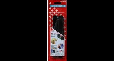 FASTECH® 909-330C Klittenband Om vast te plakken Hotmelt Haak- en lusdeel (l x b) 1000 mm x 20 mm Zwart 1 paar