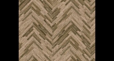 MODERN GRAFISCH HOUT BEHANG - Beige Bruin - Industrieel behang - AS Creation Versace 4