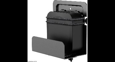 De Neomounts AWL-450BL universele, in diepte verstelbare (4,7-7,6 cm) mediaspeler houder - zwart