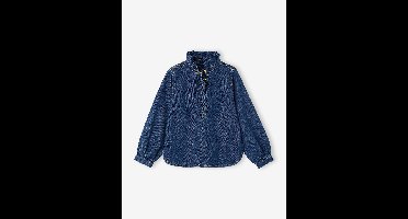 Blouse voor meisjes in jeans familie capsule double stone
