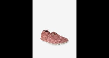 Elastische leren babyschoentjes in soepel leer oudroze