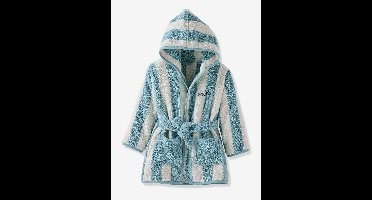TRANSAT gestreepte badjas voor kinderen blauw, gestreept