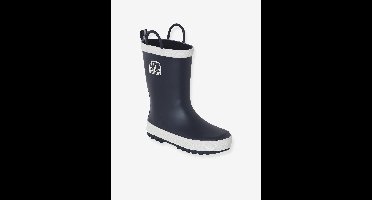 Regenlaarzen rubber kind collectie kleuterschool marineblauw