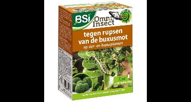 Omni Insect Tegen Rupsen Van De Buxusmot - Al na 15 minuten resultaat - Beschermd uw buxus - Vraatschade stopt direct
