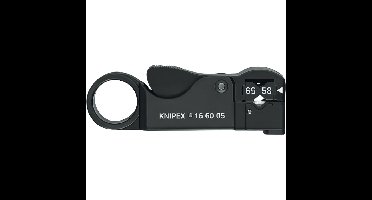KNIPEX Coax-Afstriptang 16 60 05 SB kabelstrip-/ontmantelingsgereedschap