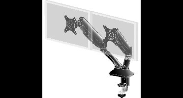 iiyama Dubbele gasveer monitorarm DS3002C-B1