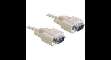 DeLOCK Serial RS-232 Sub-D9 male > RS-232 Sub-D9 male, 5m kabel