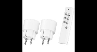 KlikAanKlikUit Compact Wireless Socket Switch Set APC2-2300R schakelaar