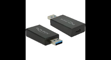 DeLOCK USB-A 3.2 Gen 2 naar USB-C 3.2 Gen 2 adapter