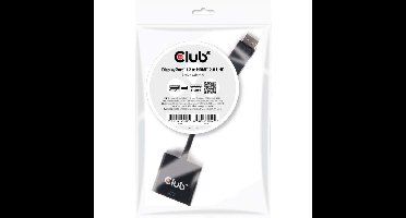 Club 3D DisplayPort 1.2 naar HDMI 2.0 UHD actieve adapter