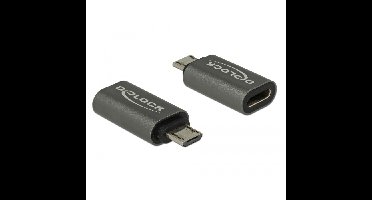 DeLOCK Adapter USB 2.0 Micro-B male to USB Type-C 2.0 female
