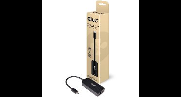 Club 3D USB-C 3.2 Gen 1 naar 2.5Gb-LAN Ethernet adapter