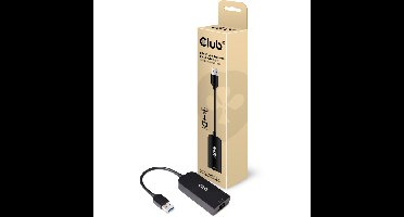 Club 3D USB-A 3.2 Gen 1 naar 2.5Gb-LAN Ethernet adapter