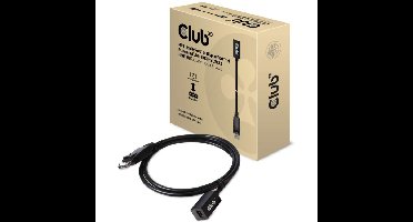 Club 3D Mini-DisplayPort naar DisplayPort 1.4 (male) verlengkabel