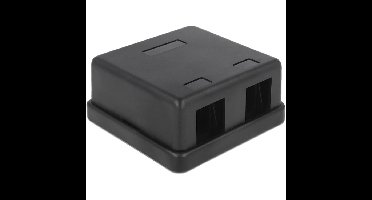 DeLOCK Keystone lege behuizing 2 Port