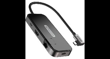 Sitecom USB-C to HDMI + Gigabit LAN Adapter