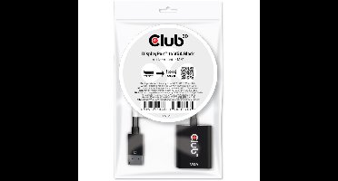Club 3D DisplayPort 1.1 naar VGA actieve adapter
