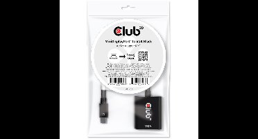 Club 3D Mini-DisplayPort naar VGA actieve adapter