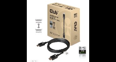 Club 3D Gecertificeerde Ultra High Speed HDMI 2.1 kabel