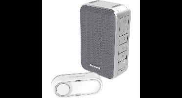 Honeywell DC313SG Draadloze, draagbare deurbel met volumeregelaar en drukknop