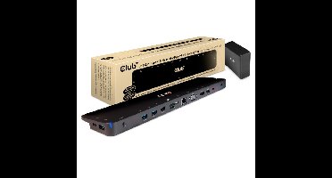 Club 3D USB-C 3.2 Gen1 Triple Display Dynamic PD dockingstation
