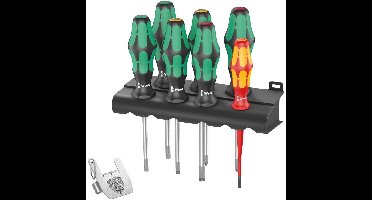 Wera Kraftform/7 Heavy Metal 1, 7-delig schroevendraaier