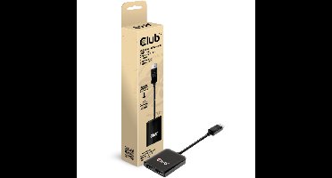 Club 3D DisplayPort 1.4 naar 2x HDMI hub
