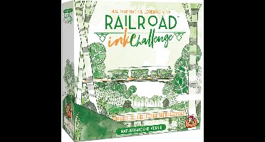 White Goblin Games Railroad Ink (Natuurgroene versie) Dobbelspel