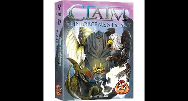 White Goblin Games Claim Reinforcements: Sky Kaartspel