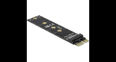 DeLOCK PCI Express x1 naar M.2 Key M Adapter interface kaart