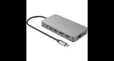 Hyper Drive Dual 4K HDMI 10-in-1 USB-C Hub dockingstation
