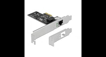 DeLOCK PCI Express x1 Card naar 1x RJ45 2,5 Gigabit LAN i225 netwerkadapter